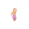 Nuisette et string assorti Violet Bedtime story 